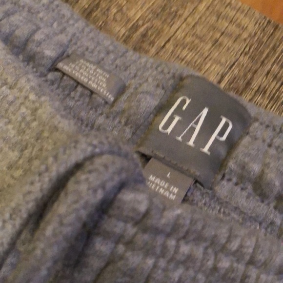 Gap Vintage Soft Joggers Sweatpants w/Pockets - Heather Gray - Size L NWT - Picture 3 of 4